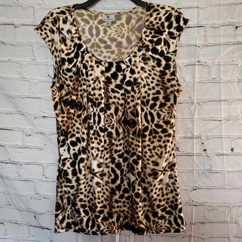 Worthington, Size L, Cheetah Print